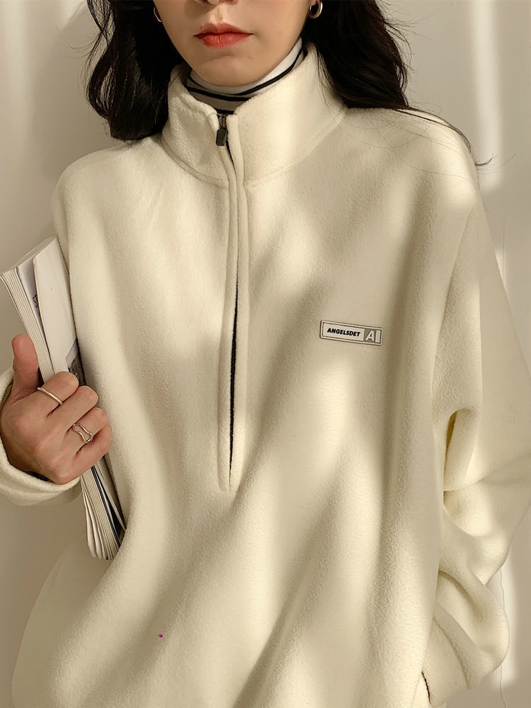 Alternate view: Women's korean fleece sweatshirt