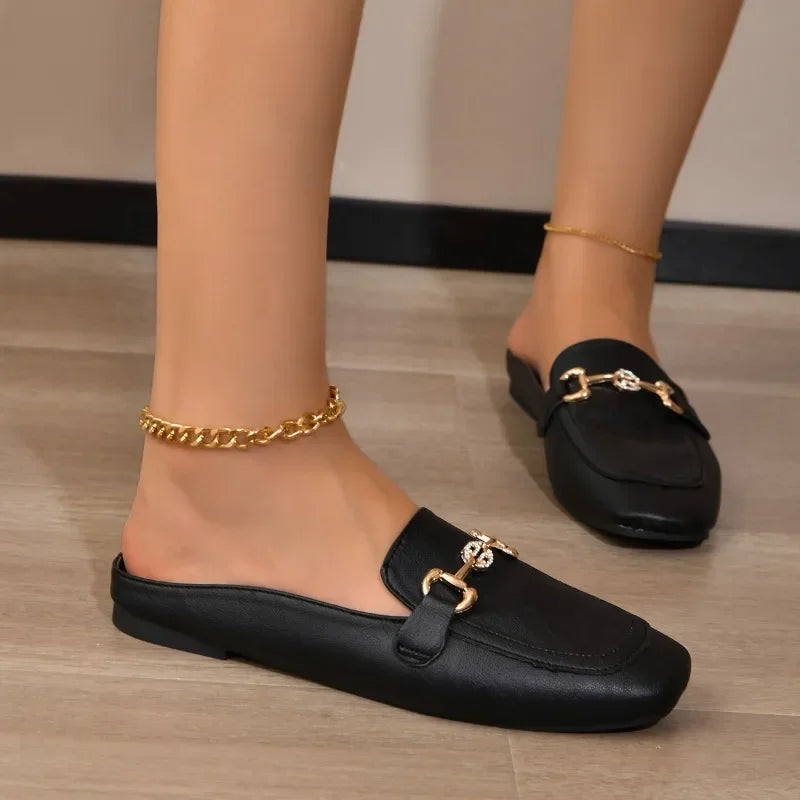 Alternate view: Women's vintage leather flats