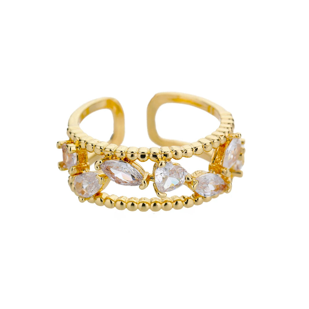 Alternate view: Women's vintage geometric ring