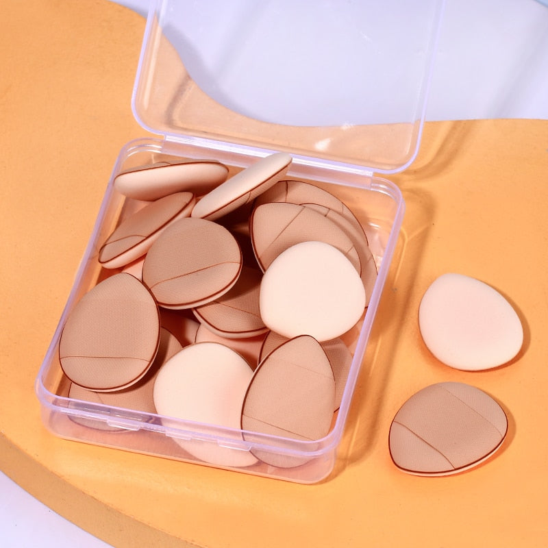 Mini finger puff sponges