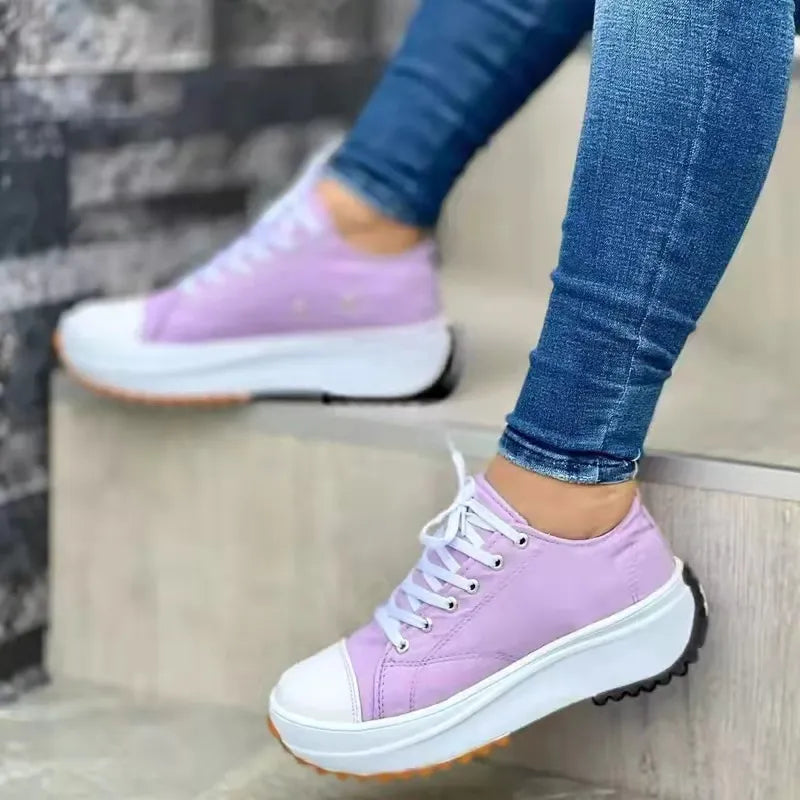 Women's purple classic sneakers