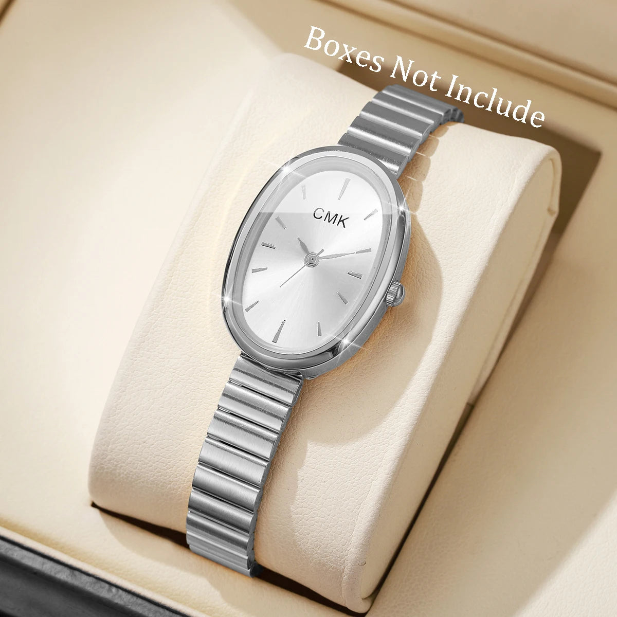 Oval dial bracelet watch for women - view 3