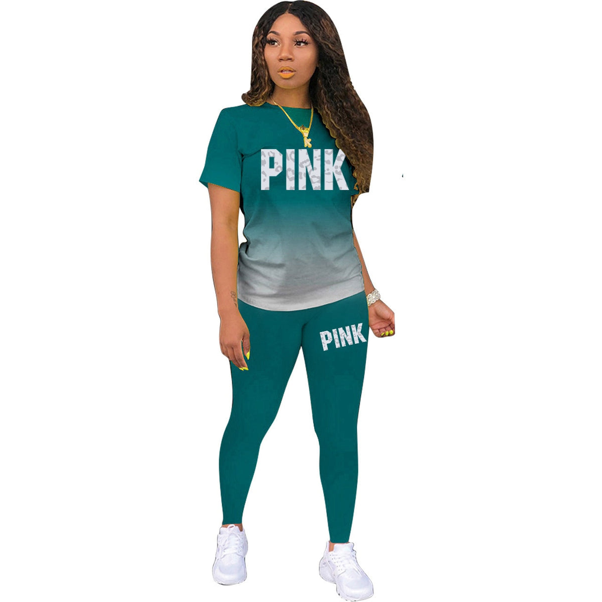 Women's gradient tracksuit