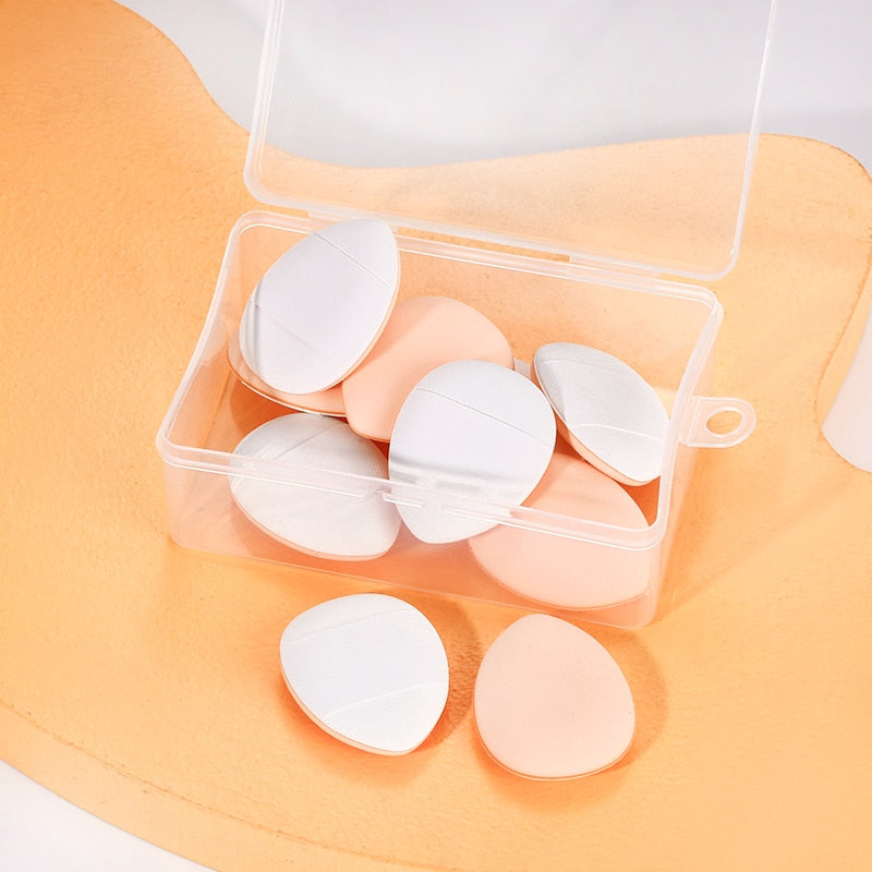 Mini finger puff sponges