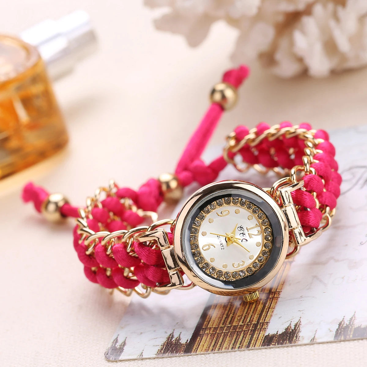Braided rope bracelet watch - view 11