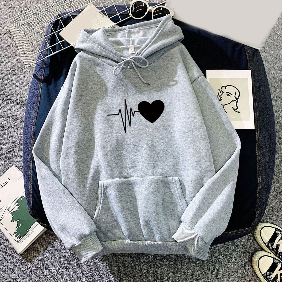 Women's yk casual hoodies