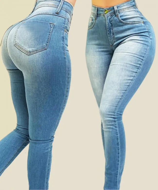 Alternate view: Women's pure color jeans