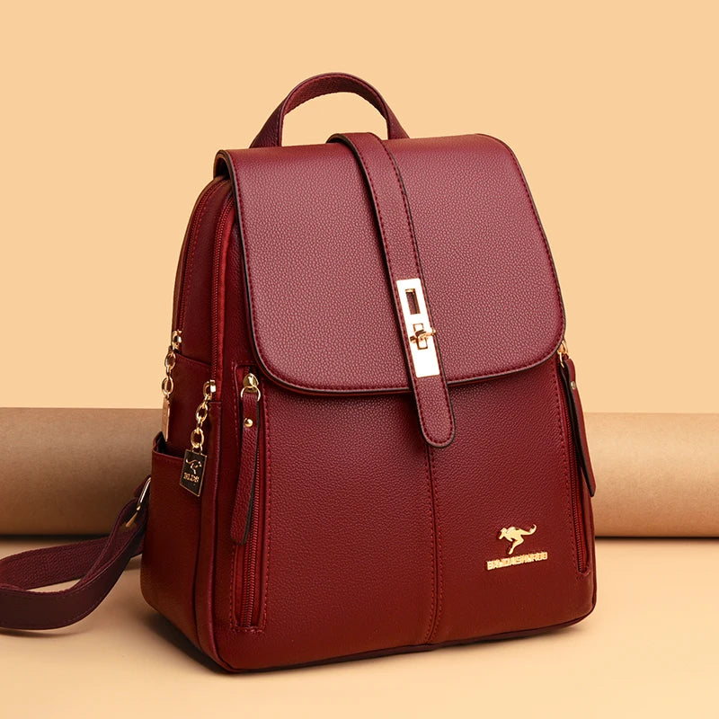 Girls vintage backpack