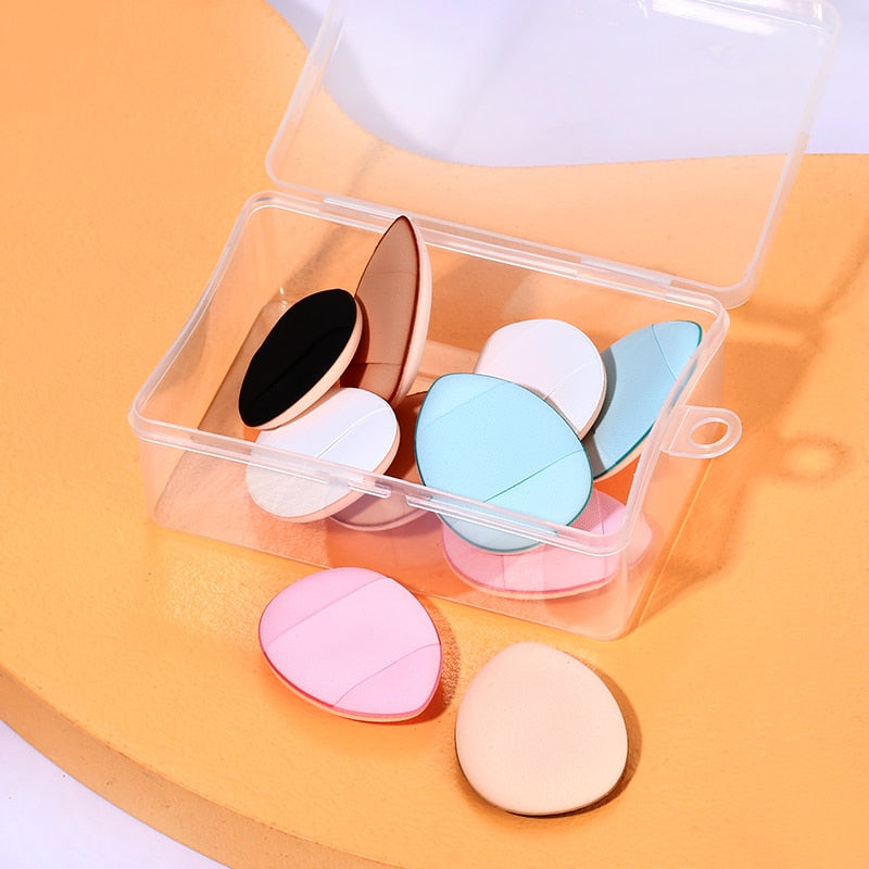 Mini finger puff sponges