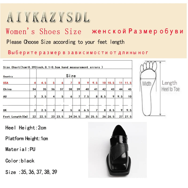 Alternate view: Women's square toe derby shoes
