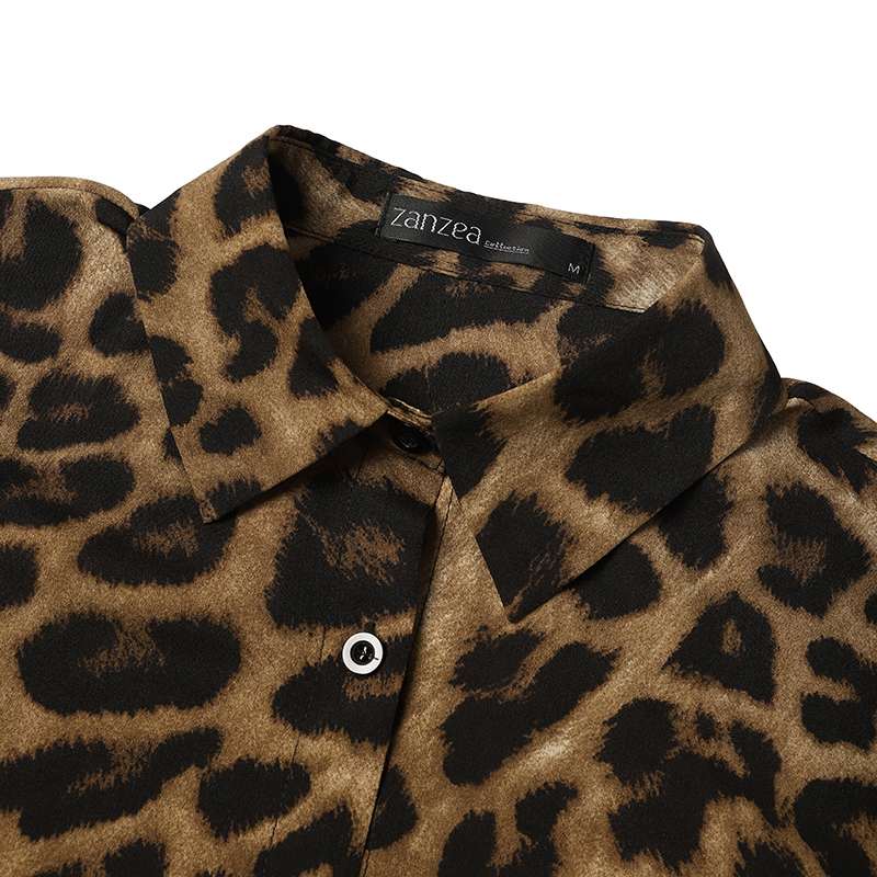 Alternate view: Women's leopard two-piece set