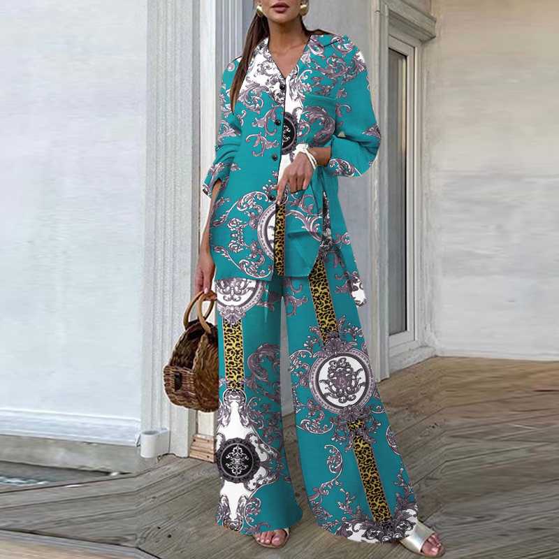 Women's loose two-piece outfit