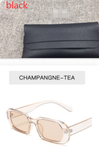 Women's champagne candy sunglasses