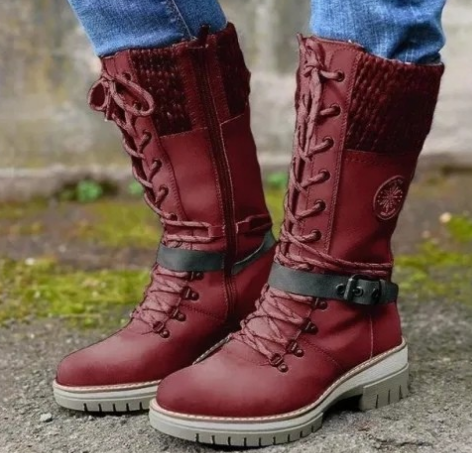 Alternate view: Women's square heel boots