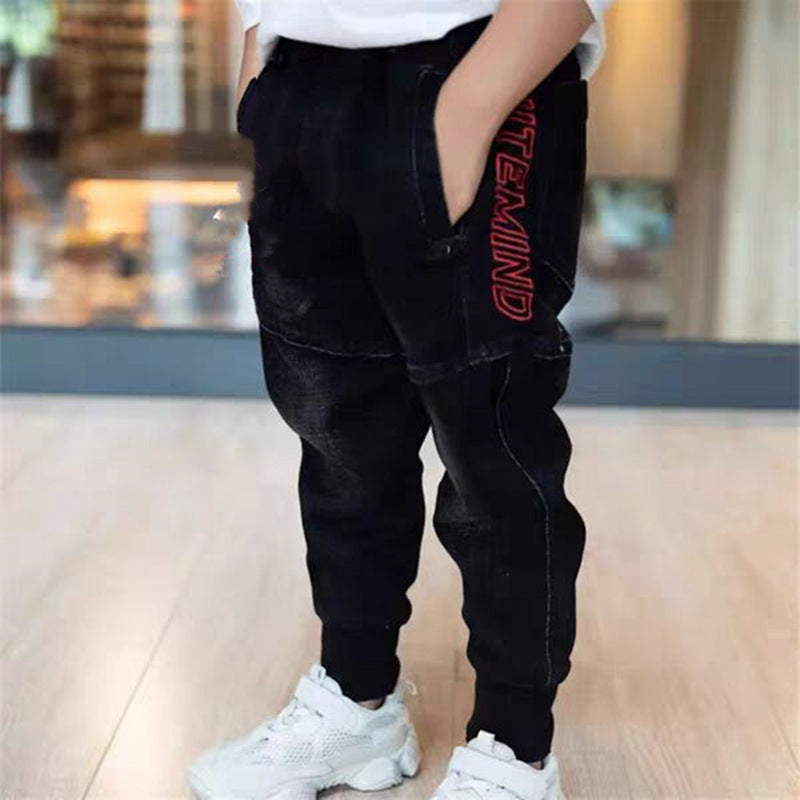 Boys black jeans