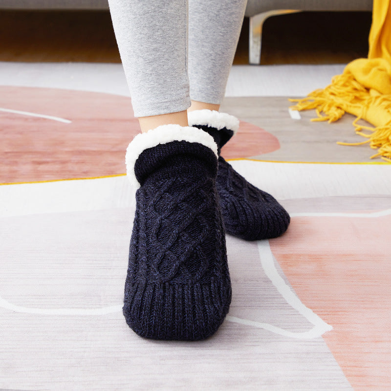 Unisex black socks
