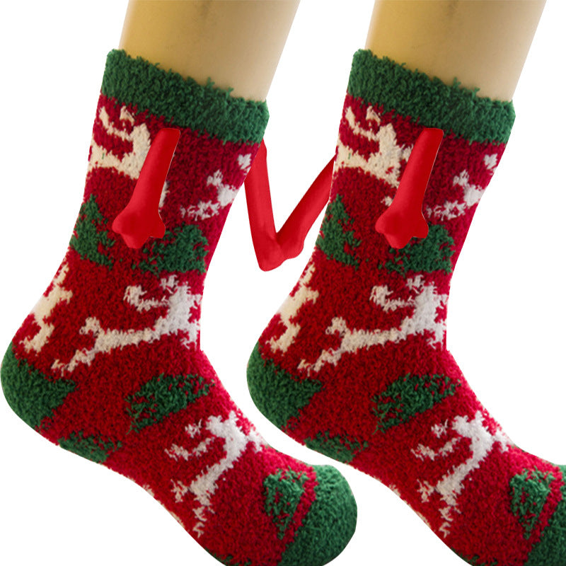 Christmas Magnetic Couple Socks - view 34