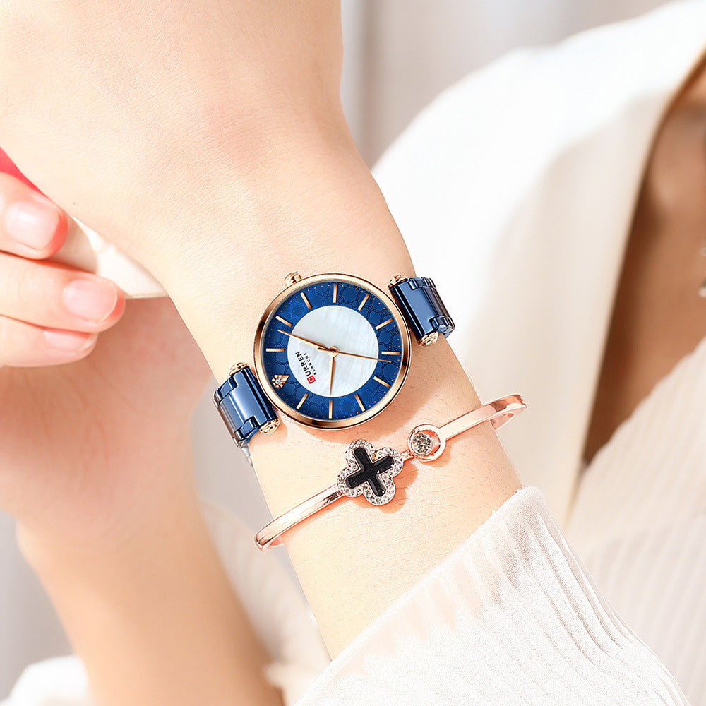 Alternate view: Women's small steel watch