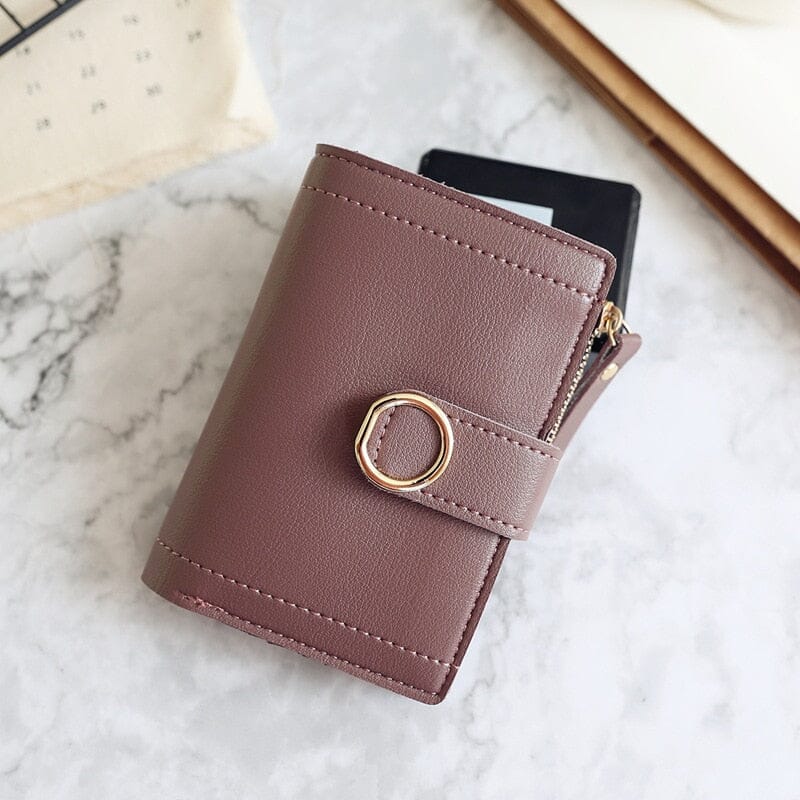 Unisex red bean paste miniature wallets
