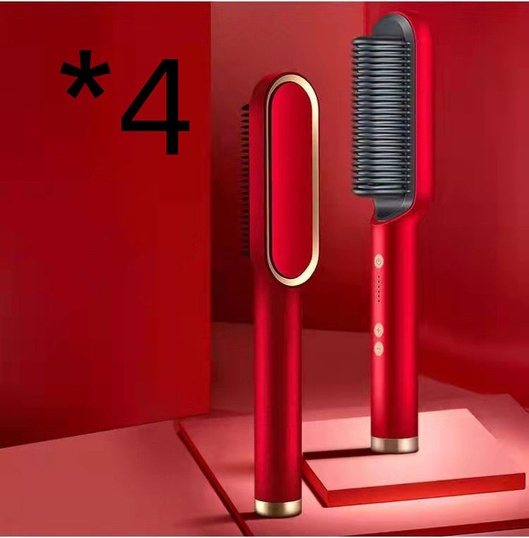 Unisex 2 in 1 hair straightener comb
