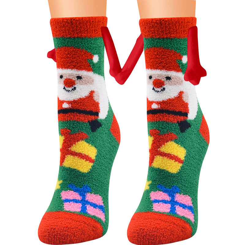 Christmas Magnetic Couple Socks - view 17