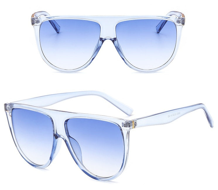 Women's blue gradient sunglasses