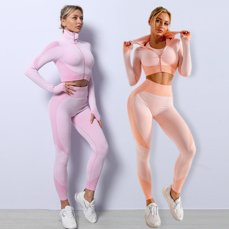 Women's pcs gym outfit nylon