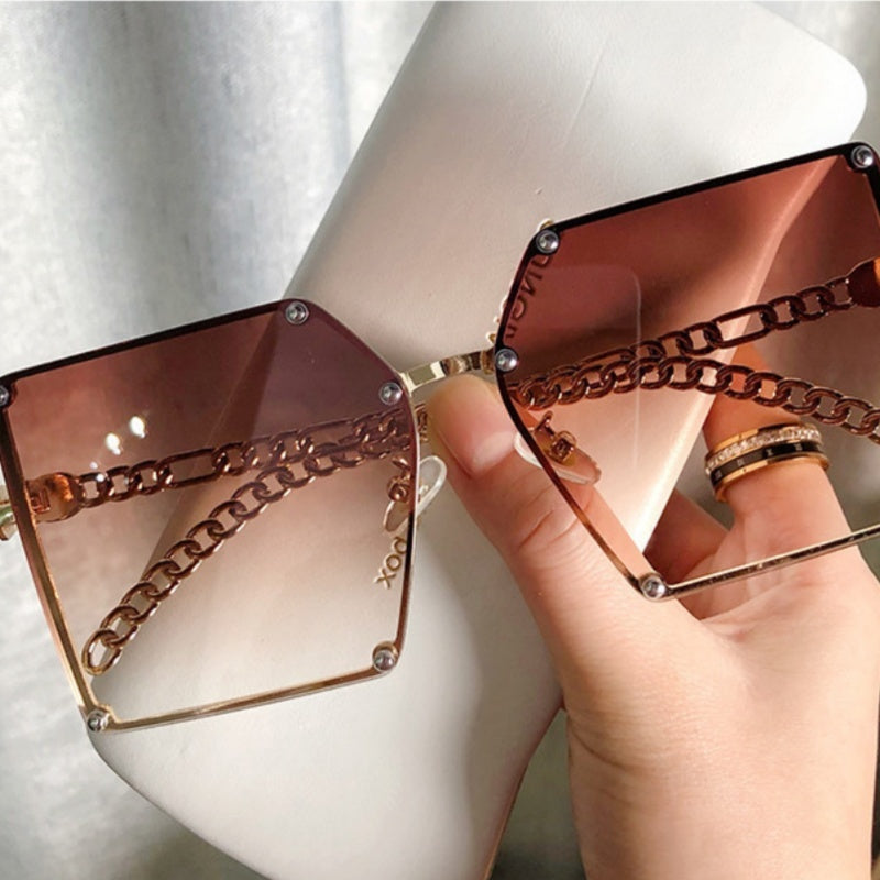 Alternate view: Women's frameless sunglasses