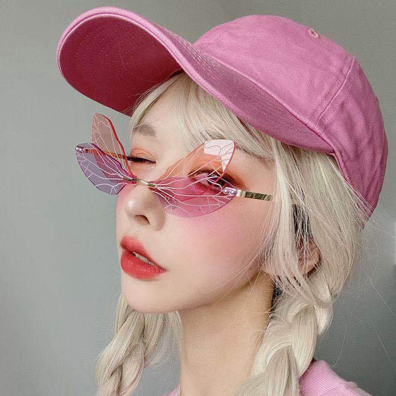 Unisex dragonfly sunglasses