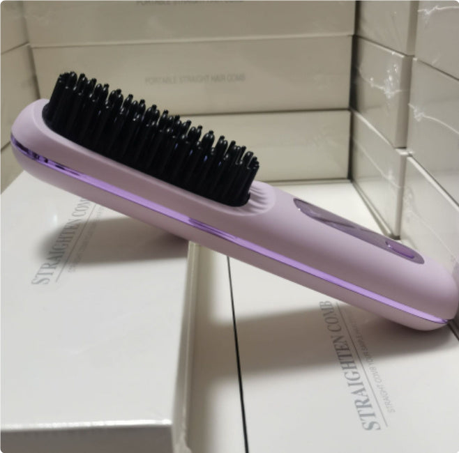 Unisex lcd taro purple portable comb