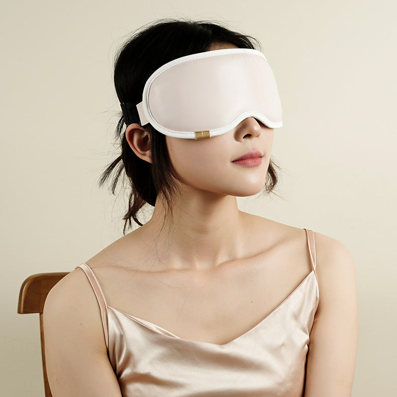 Women's pink heated steam mask
