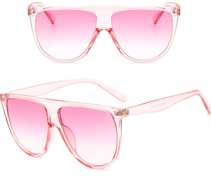 Women's pink gradient sunglasses