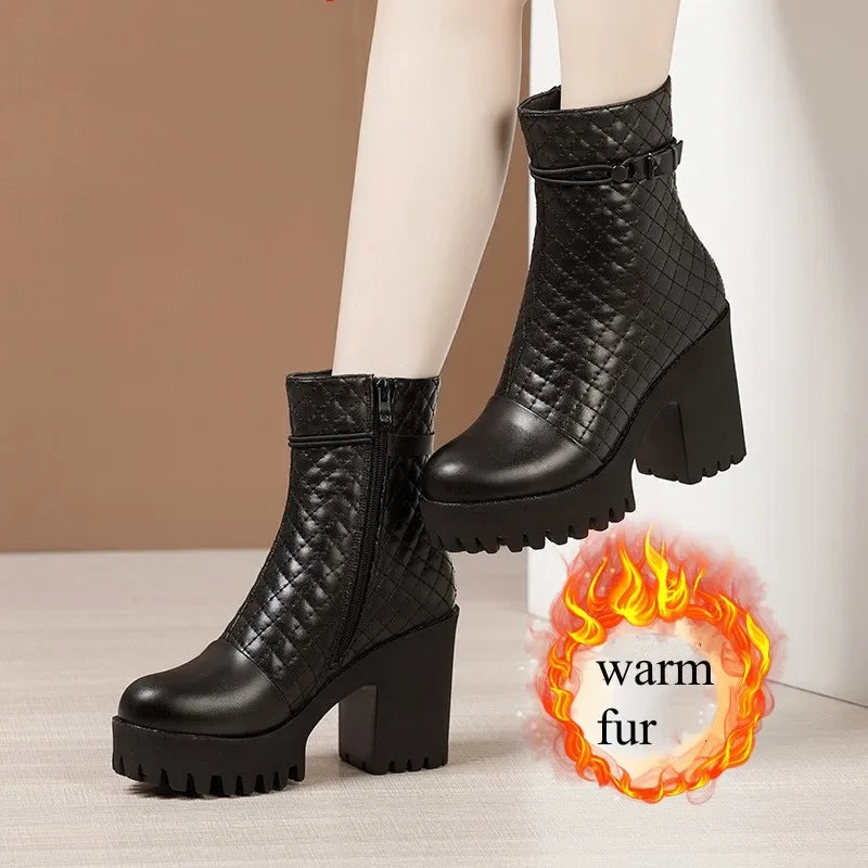 Alternate view: Women's genuine ankle boots