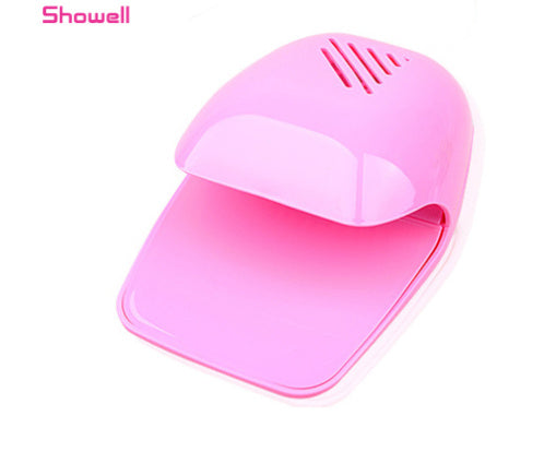 Mini pink nail dryer