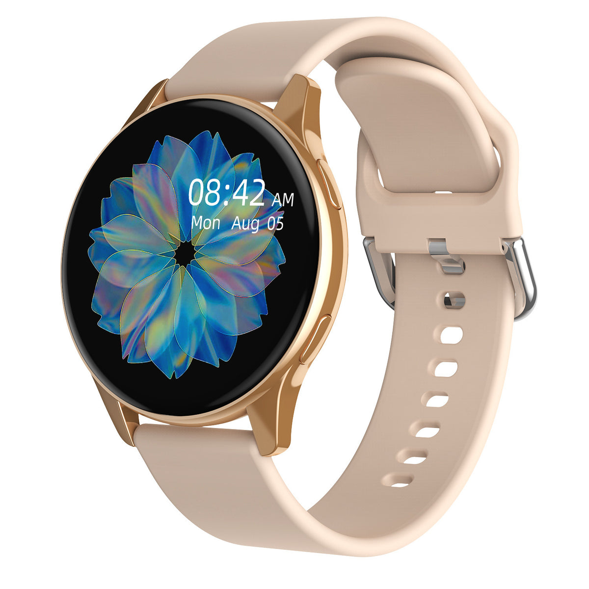 Unisex round smart watch