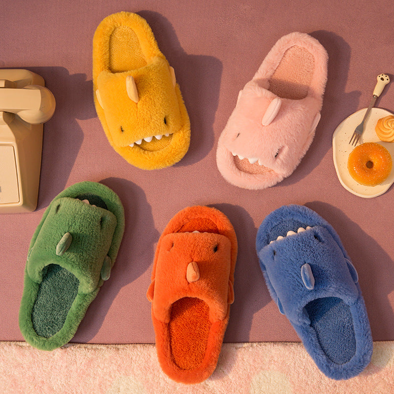 Alternate view: Unisex shark slippers