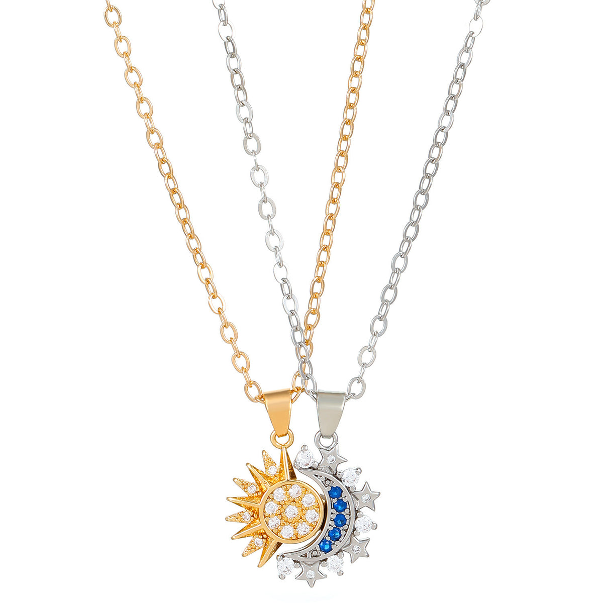 Unisex sun & necklace