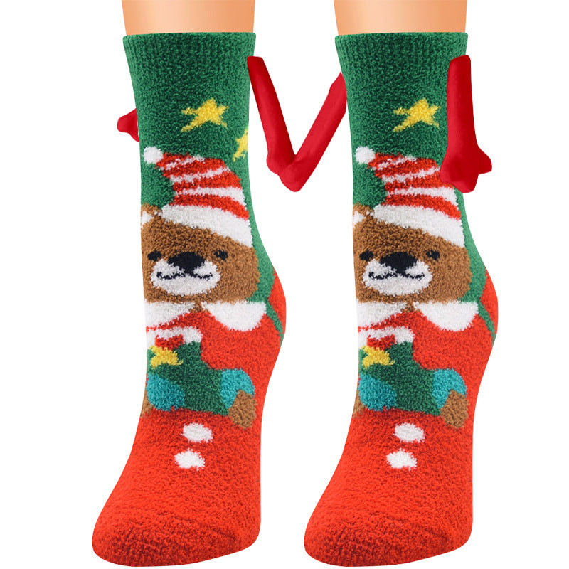 Christmas Magnetic Couple Socks - view 19