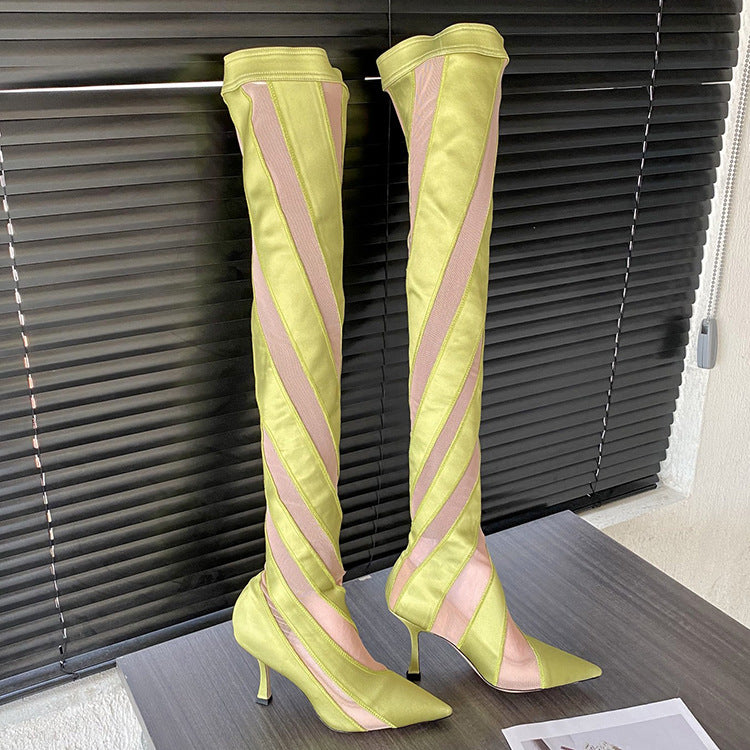 Women's mesh over boots