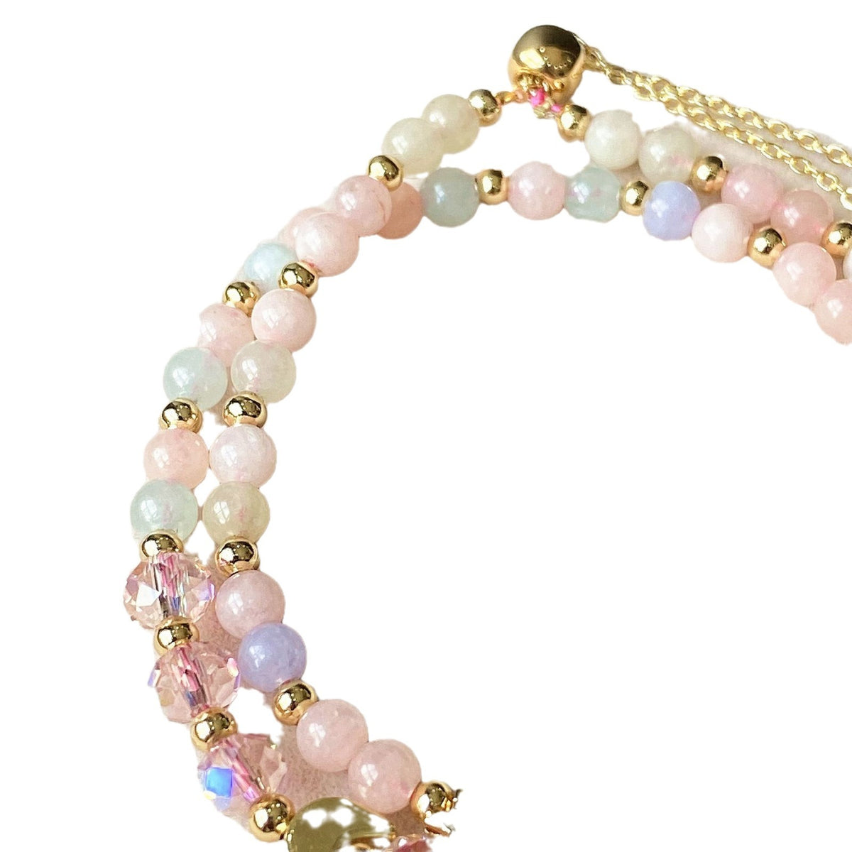 Alternate view: Unisex gemstone bracelet