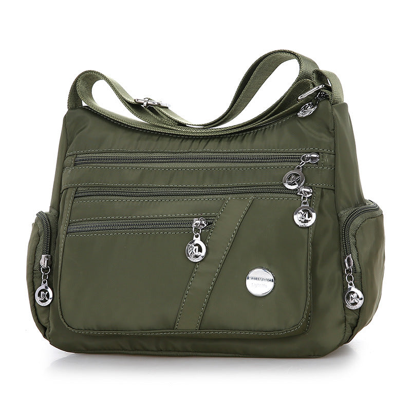 Women's army green bag