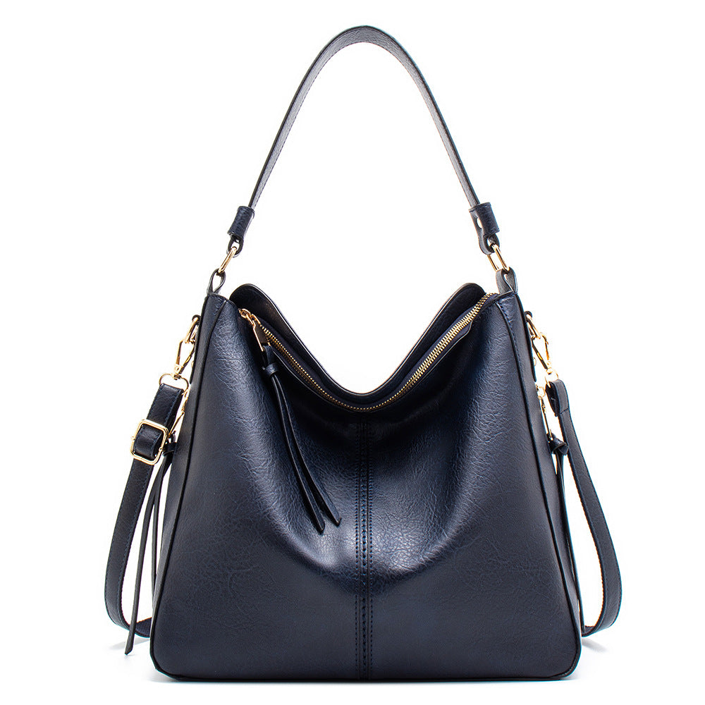 Women's blue hobo bags