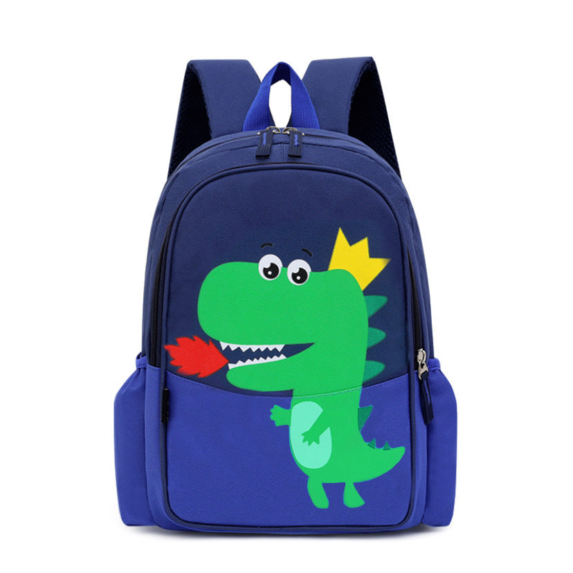 Kids dark blue kindergarten backpack