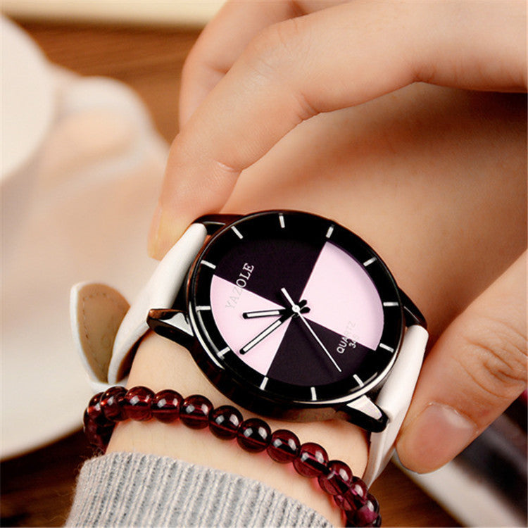 Girls simple quartz watch