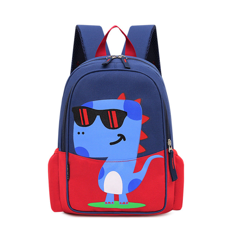 Kids red kindergarten backpack