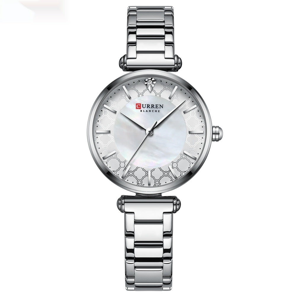 Women's silver small watch