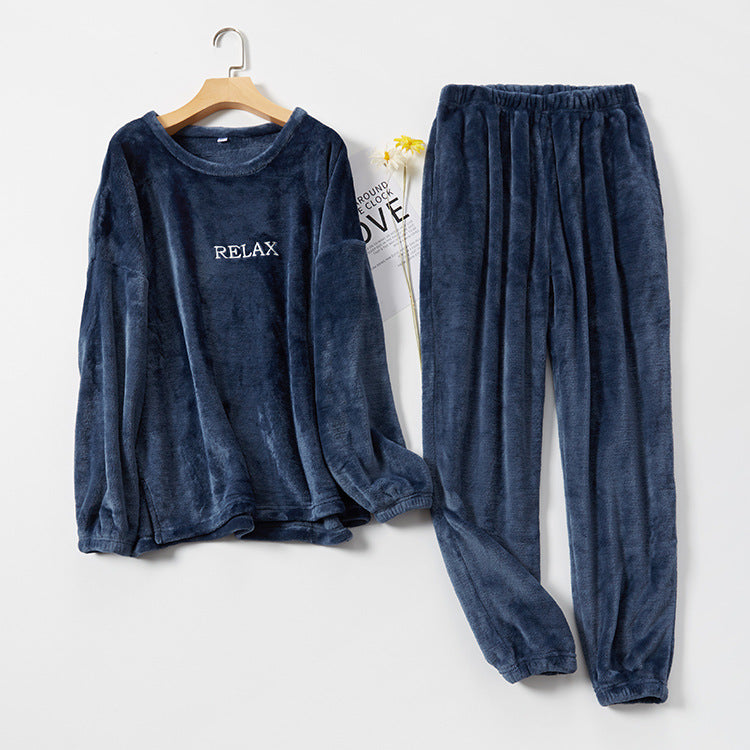 Unisex flannel pajama set