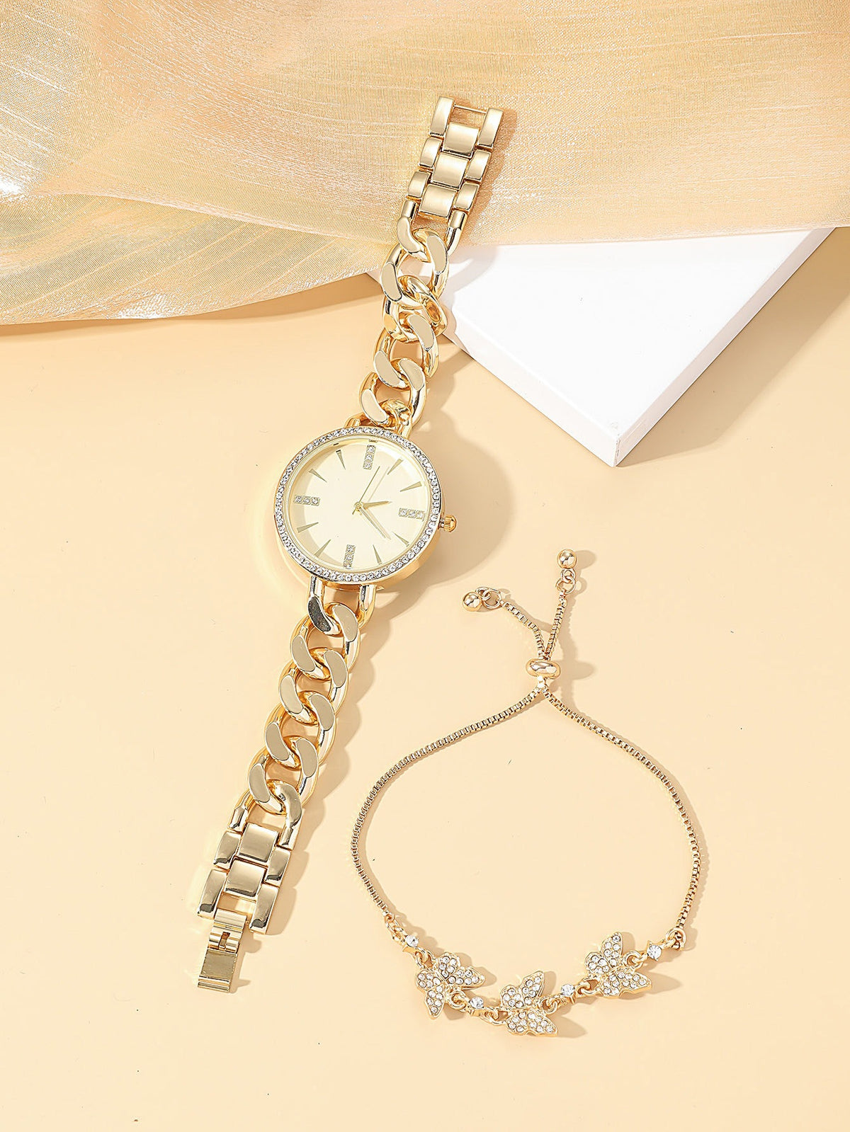 Thin bracelet watch for women - view 6