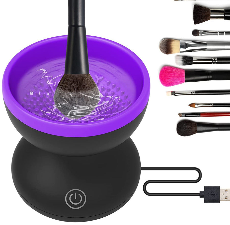 Alternate view: Unisex electric makeup brush cleaner