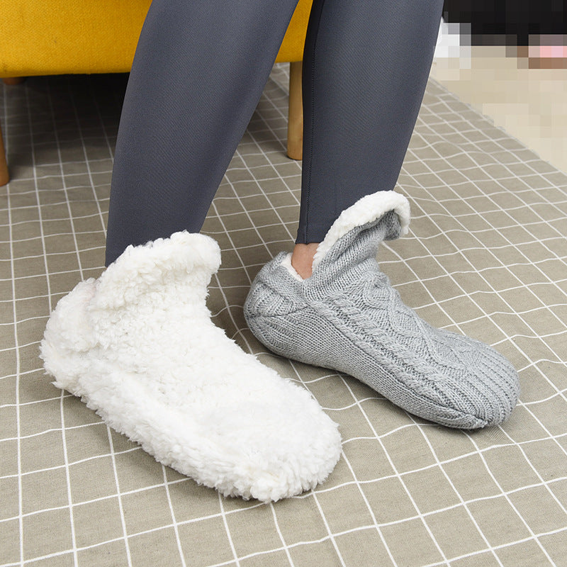 Alternate view: Women's fleece slipper socks